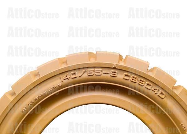 Шина цельнолитая CST 140/55-9 C8904D NM CL